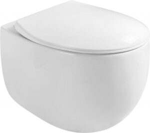 MEXEN Egg Závěsná WC mísa včetně sedátka s slow-slim